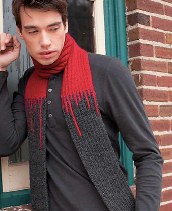 You can put a few gashes on your face and wear the Tourniquet Scarf to make it look like you're bleeding at the neck.